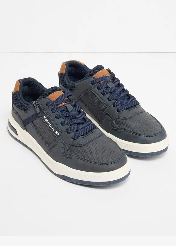 Tom Tailor Sneaker mit Reißverschluss in blau - Tom Tailor