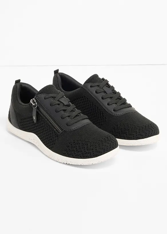 Barfußschuhe mit flexibler Sohle in schwarz - bonprix