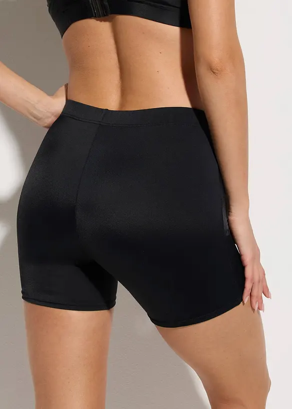Baderadler im Doppelpack (2er Pack) in schwarz von hinten - bonprix