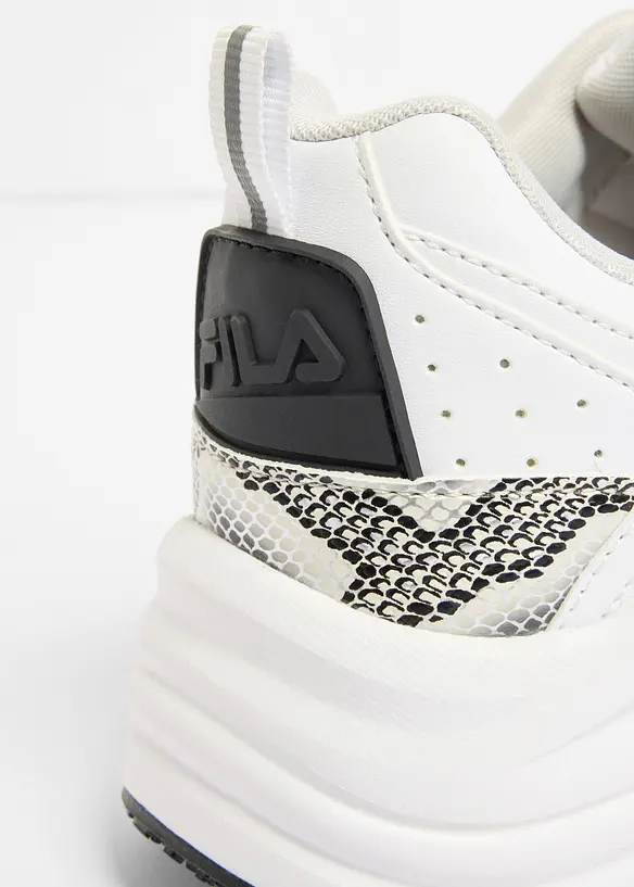 Fila Chunky Sneaker mit Animal-Details in weiß - FILA