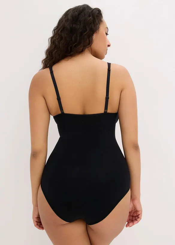 Seamless Medium Shape Body   in schwarz von hinten (Totalaufnahme) - bonprix