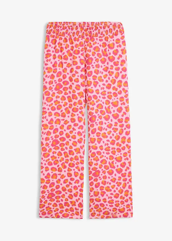 Musselin-Schlupfhose aus reiner Baumwolle in rosa von vorne - bonprix Musselin-Schlupfhose aus reiner Baumwolle in rosa von vorne - bonprix