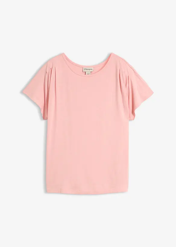 T-Shirt aus softer Viskose in rosa von vorne - bonprix T-Shirt aus softer Viskose in rosa von vorne - bonprix
