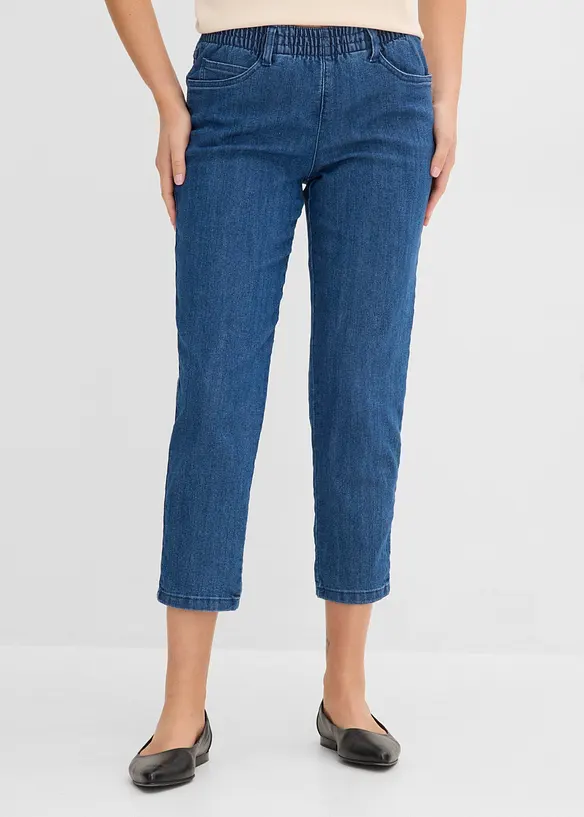 Straight-Jeans (2er Pack) in blau von vorne - bonprix