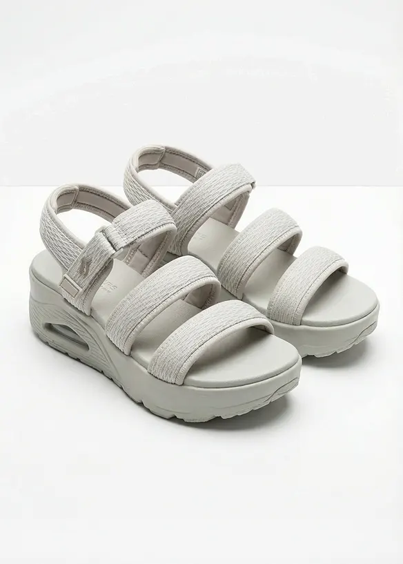 Skechers Sandalen mit Memory Foam in weiß - Skechers