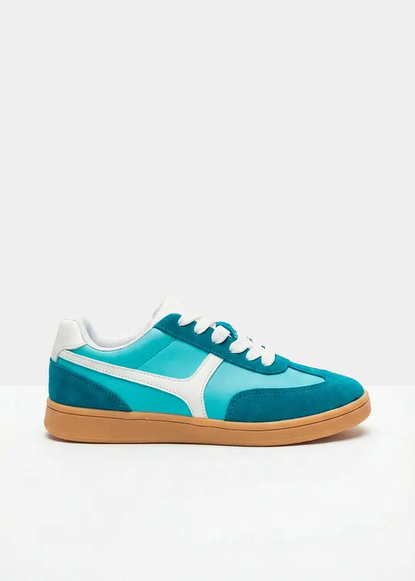 Sneaker im Retrolook in blau - bonprix