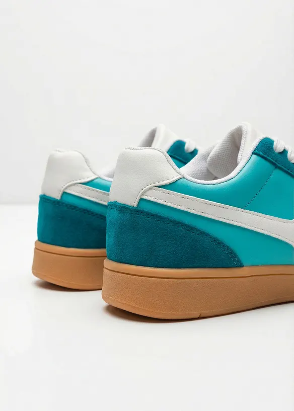 Sneaker im Retrolook in blau - bonprix