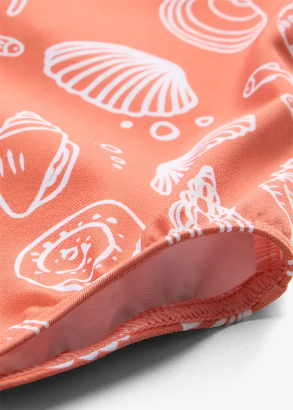 Badeanzug in orange - bonprix