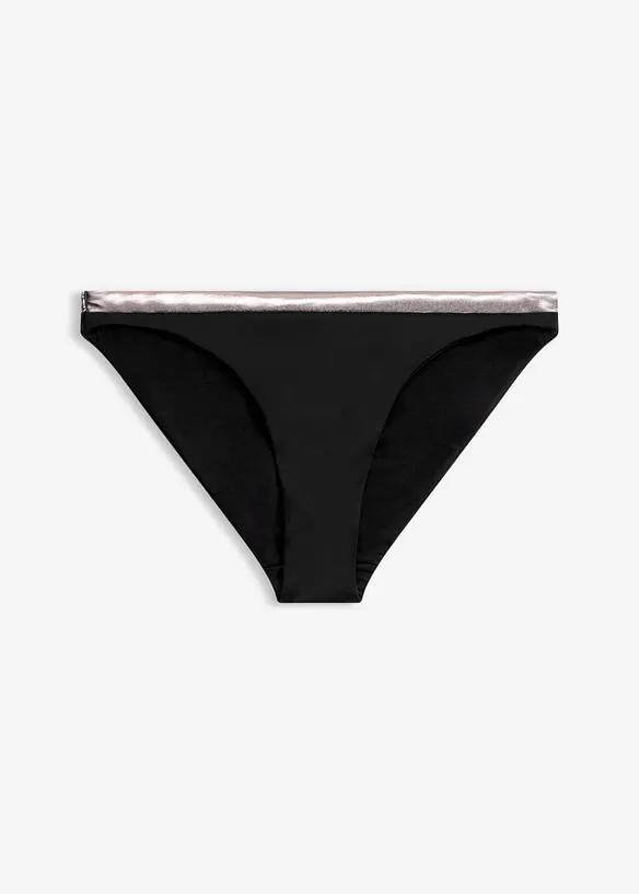 Bikinihose in schwarz von vorne - bonprix
