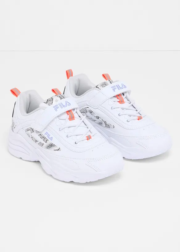 Fila Chunky Sneaker mit Klettverschluss in weiß - FILA
