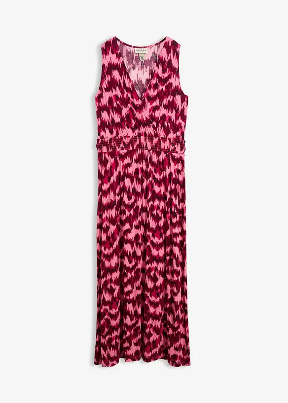 Maxikleid aus softem Viskose-Mix in pink von vorne - bonprix Maxikleid aus softem Viskose-Mix in pink von vorne - bonprix