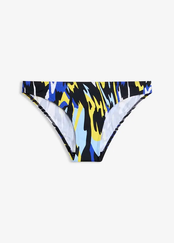 Sport-Bikinihose aus schnelltrocknendem Material in schwarz von vorne - bonprix