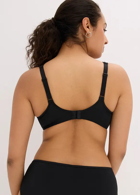 Minimizer-BH mit gepolsterten Trägern (2er Pack) in beige von hinten (im Anschnitt) - bonprix