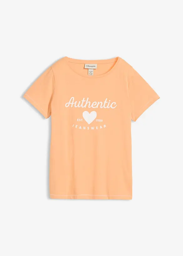 T-Shirt in orange von vorne - bonprix T-Shirt in orange von vorne - bonprix
