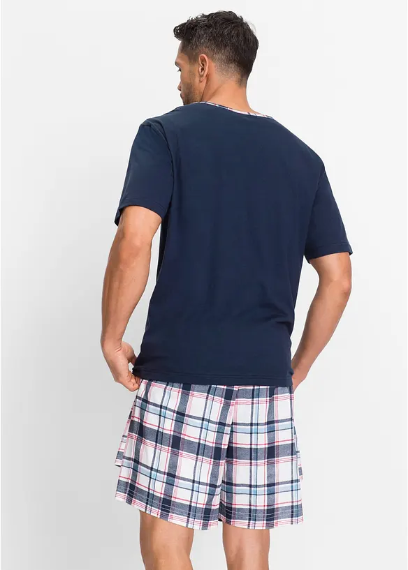 Shorty in blau von hinten (Totalaufnahme) - bonprix