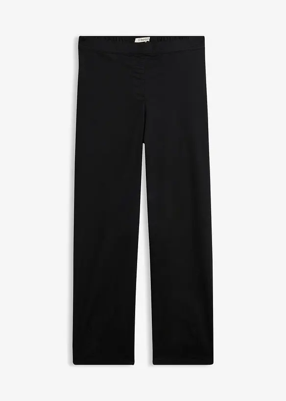 Barrel-Hose aus Baumwoll-Mix in schwarz von vorne - bonprix Barrel-Hose aus Baumwoll-Mix in schwarz von vorne - bonprix