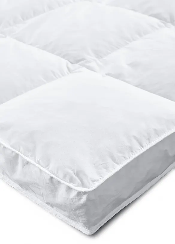 RIBECO Kassettendecke extra prall Feder extrawarm in weiß (Ambiente) - RIBECO