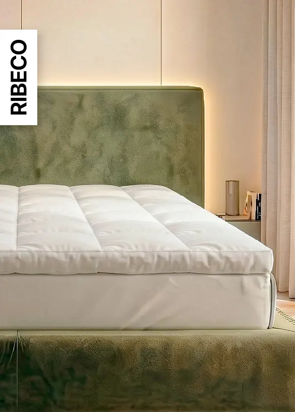 RIBECO Topper "federfrei" in weiß (Ambiente) - RIBECO