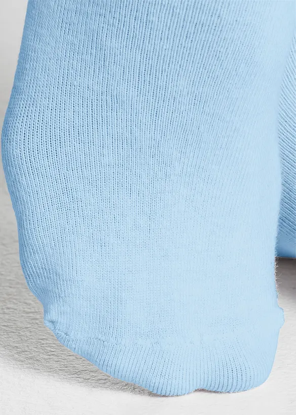 Sneakersocken mit Bio-Baumwolle (8er Pack) in weiß - bonprix