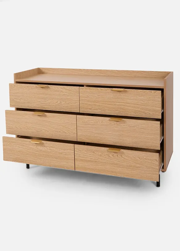 Kommode in beige geöffnet - bonprix