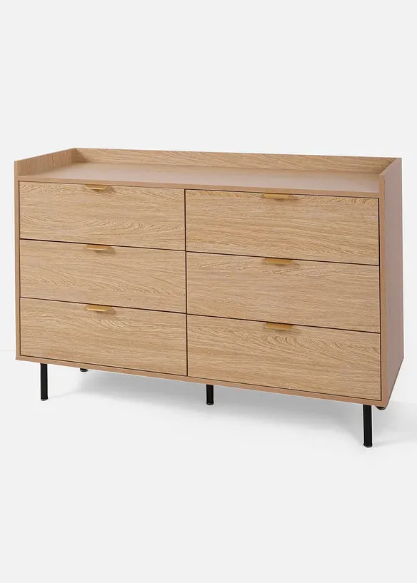 Kommode in beige von vorne - bonprix