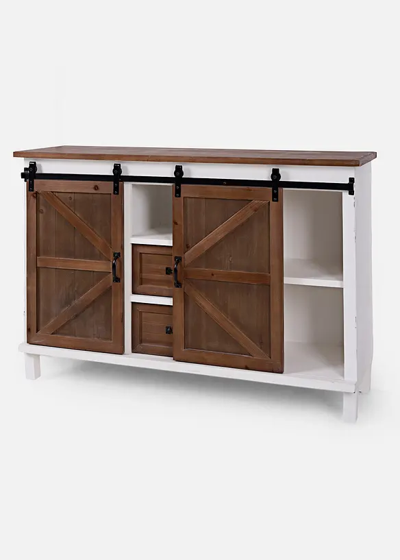 Sideboard in weiß geöffnet - bonprix