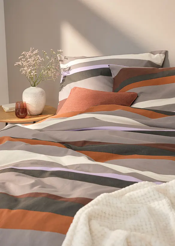 Linon-Bettwäsche in beige (Ambiente) - bonprix