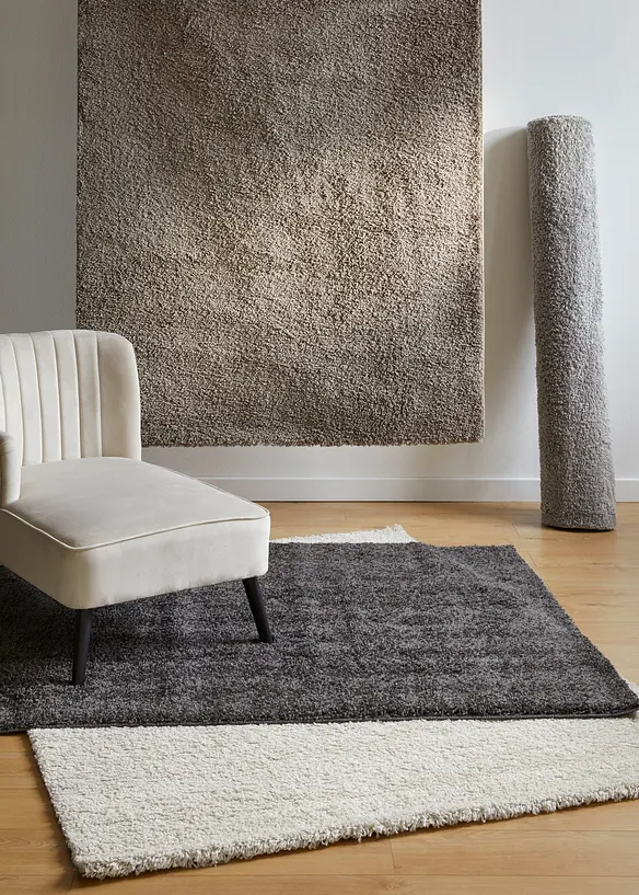 Hochflor Teppich in braun (Ambiente) - bonprix