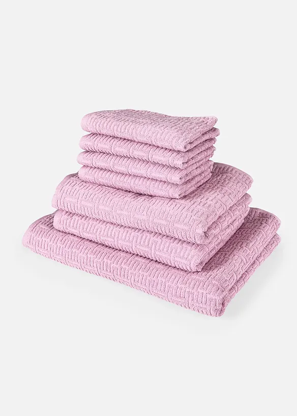 Handtuch in rosa - bonprix
