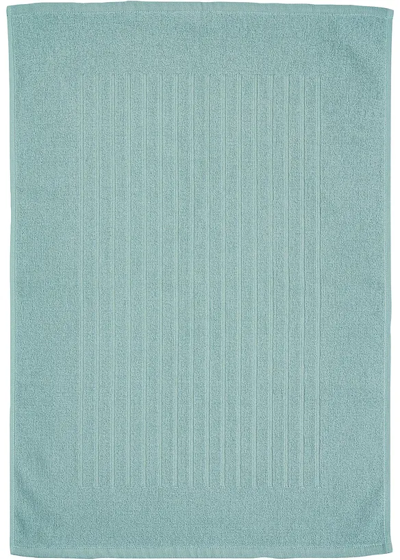 Baumwollhotelmatte in grün - bonprix