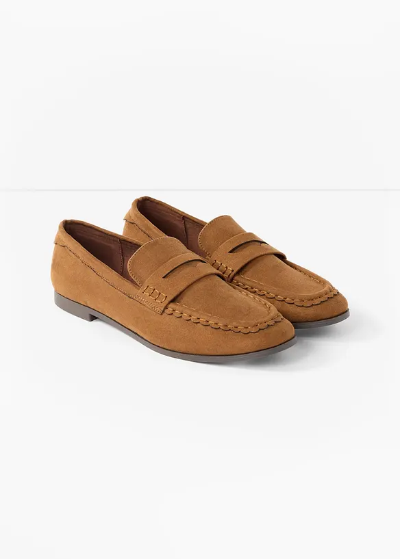 Loafer in braun - bonprix