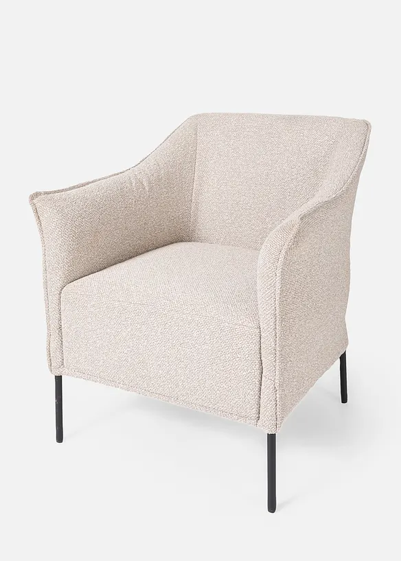 Sessel in grau von vorne - bonprix