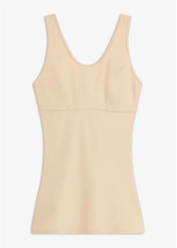 Strong Shape Top in beige von vorne - bonprix