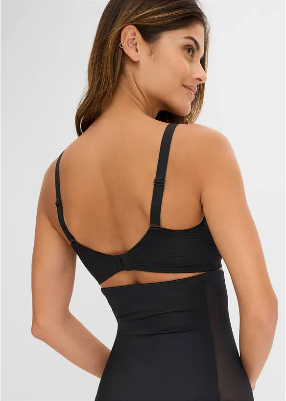 Minimizer-BH mit Mesh in schwarz von hinten (im Anschnitt) - bonprix