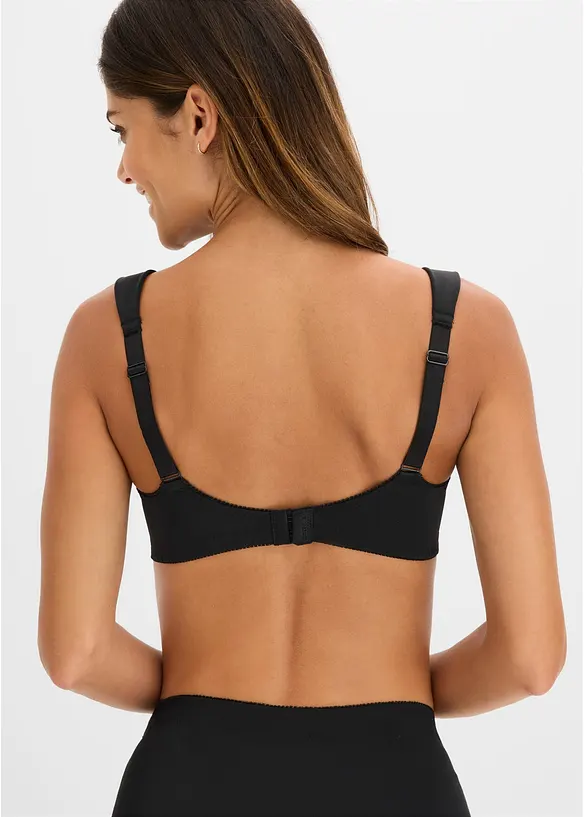 BH (2er-Pack) in schwarz von hinten (im Anschnitt) - bonprix