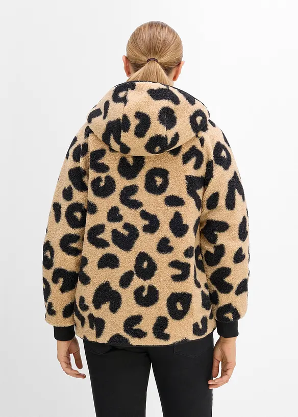3-in-1 mit Teddy-Fleece für die Schwangerschaft und danach (2-tlg. Set) in beige von hinten (im Anschnitt) - bonprix