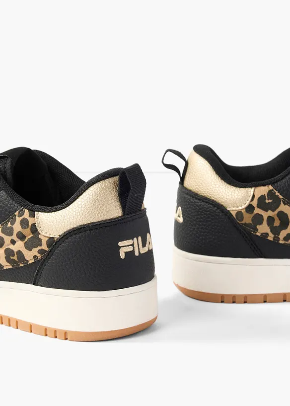 Fila Sneaker mit Animal-Details in schwarz - FILA