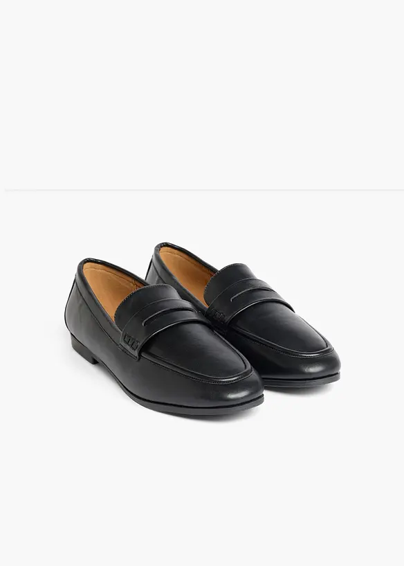 Loafer in schwarz - bonprix