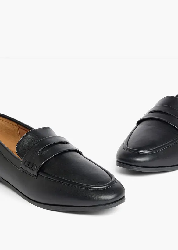 Loafer in schwarz - bonprix