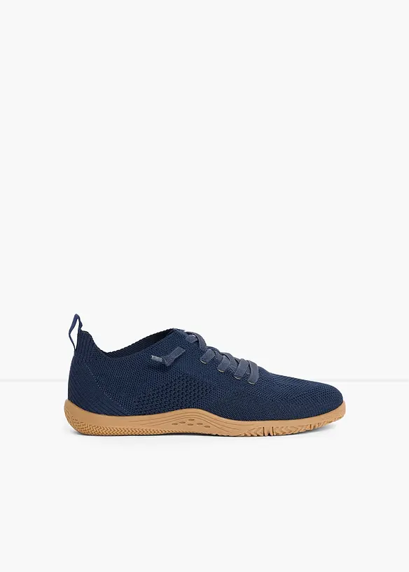 Barfußschuhe mit Schnürung in blau - bonprix
