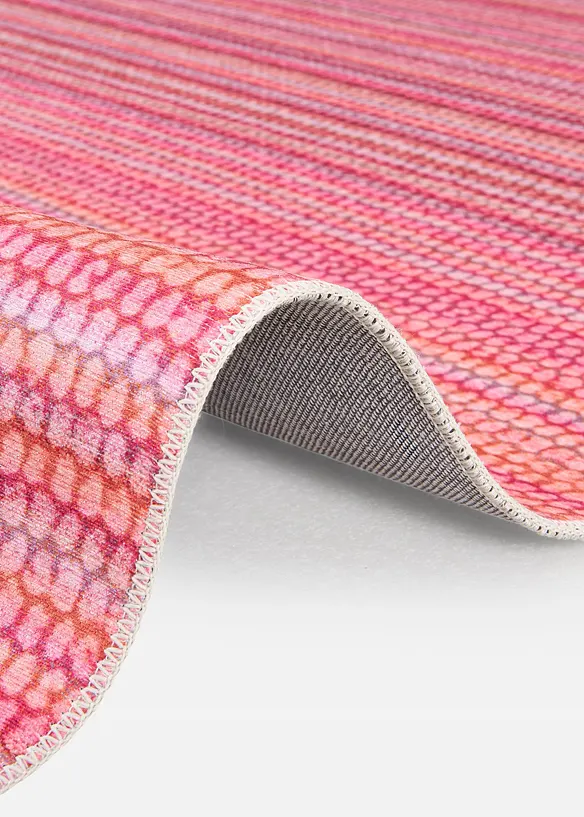 Teppich mit bunten Streifen in bunt (Detailaufnahme) - bonprix