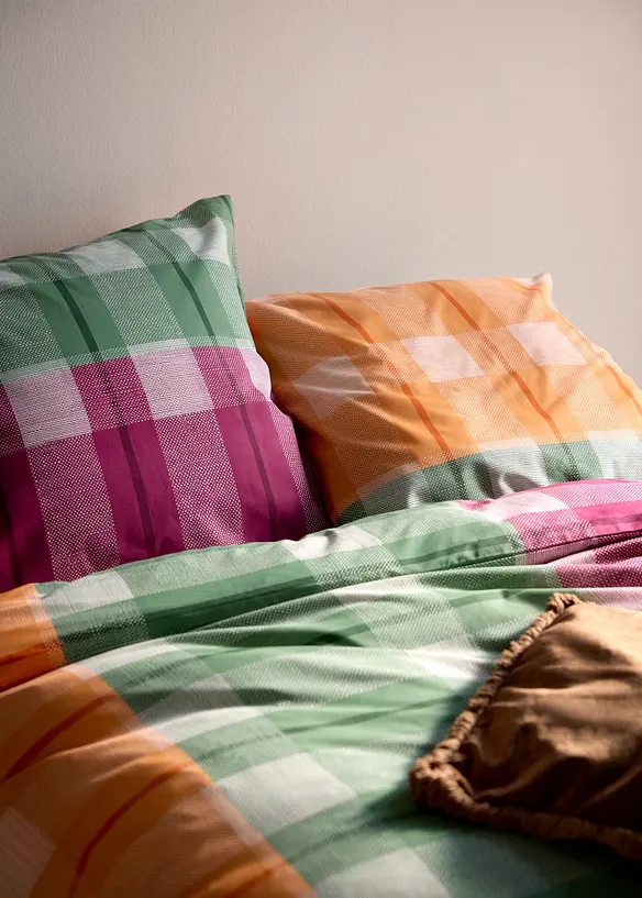 Linon-Bettwäsche in orange (Ambiente) - bonprix