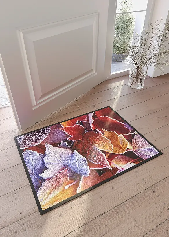 Waschbare Fußmatte in herbstlichen Farben in braun (Ambiente) - bonprix