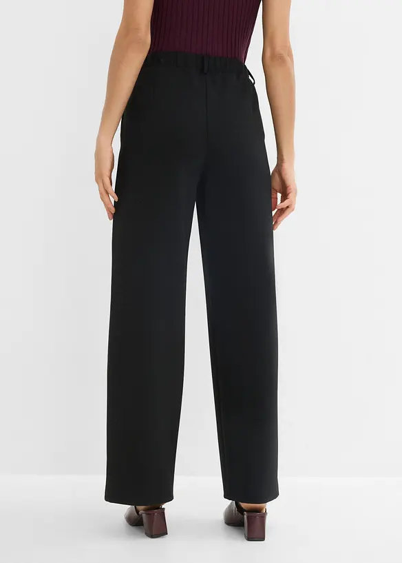 Punto di Roma Hose mit Bundfalte in schwarz von hinten - bonprix Punto di Roma Hose mit Bundfalte in schwarz von hinten - bonprix