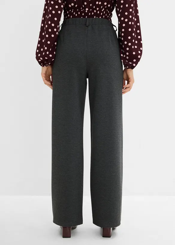 Punto di Roma Hose mit Bundfalte in grau von hinten - bonprix Punto di Roma Hose mit Bundfalte in grau von hinten - bonprix