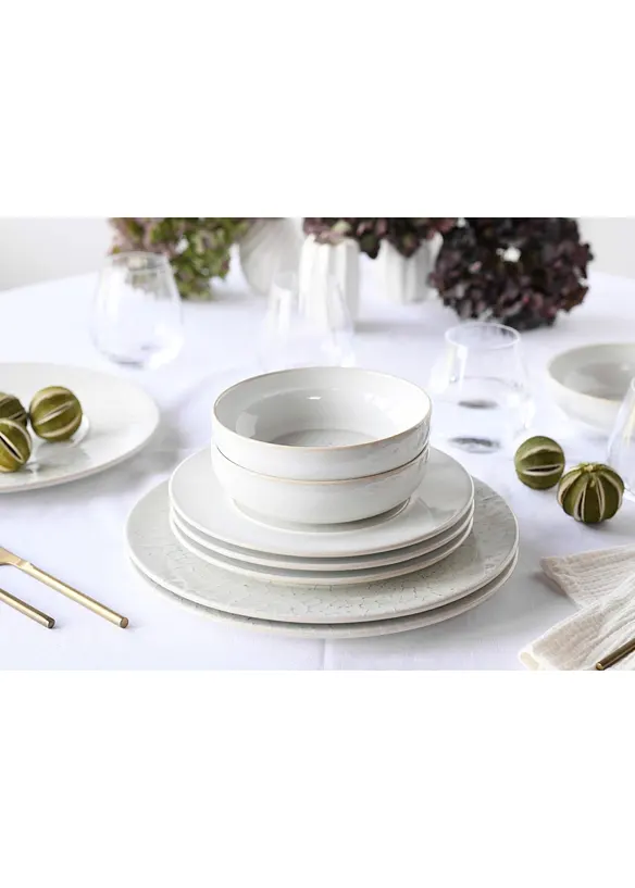 CreaTable Geschirr-Set (8-tlg. Set) in weiß (Ambiente) - CreaTable