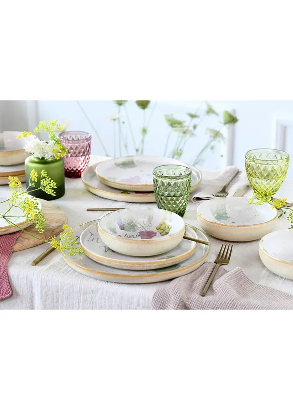 CreaTable Geschirr-Set (12-tlg. Set)
