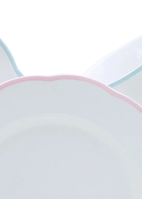 CreaTable Geschirr-Set (16-tlg. Set) in weiß (Detailaufnahme) - CreaTable