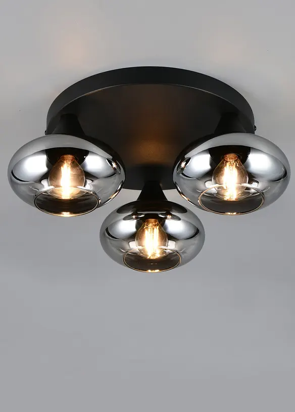 Trio Deckenleuchte in schwarz (Ambiente) - Trio Leuchten