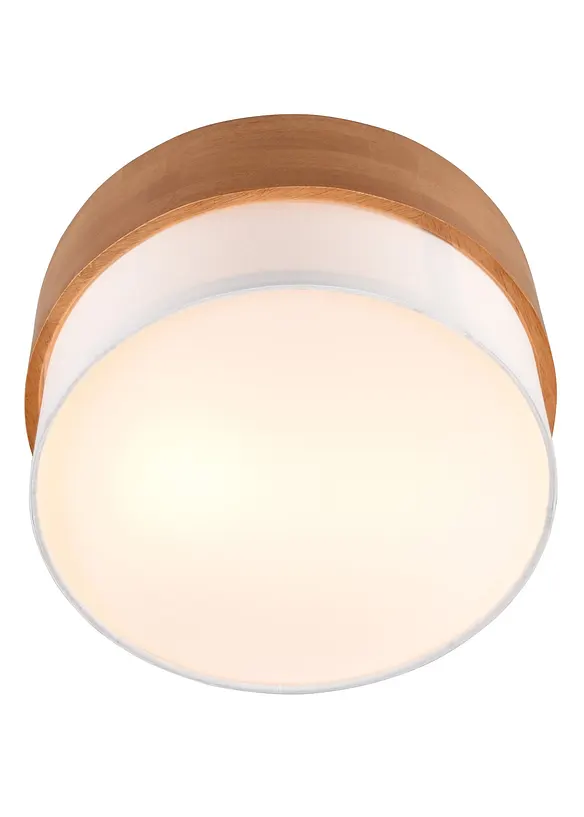 Trio Deckenleuchte in beige (Detailaufnahme) - Trio Leuchten